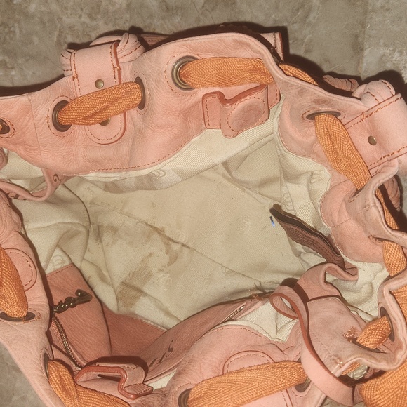 JUICY COUTURE POM POM VINTAGE SHOULDER BAG RARE - Picture 10 of 16